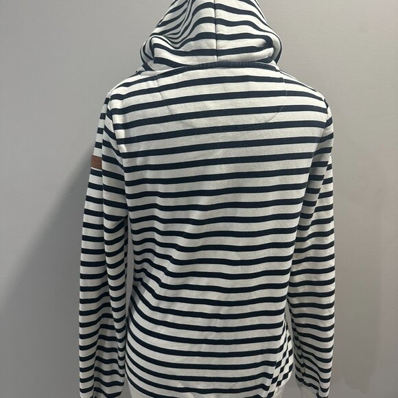 NWOT Wanakome Navy Stripe Artemis Hoodie - Size XS - Picture 6 of 10